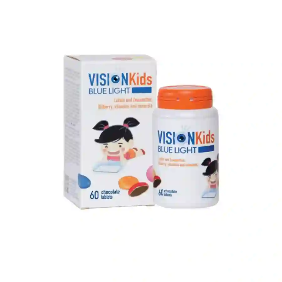 Viên nhai bổ mắt Visionkids Blue Light, hỗ trợ tốt cho mắt, giúp cải thiện thị lực