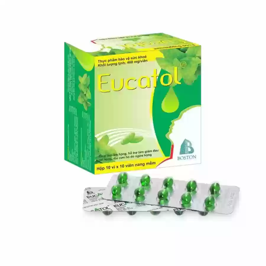 Eucatol hỗ trợ làm giảm đau rát họng, dịu cơn ho do ngứa họng