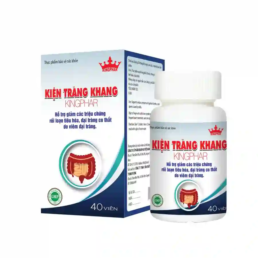 Kiện Tràng Khang Kingphar, hỗ trợ giảm các triệu chứng đại tràng co thắt do viêm đại tràng