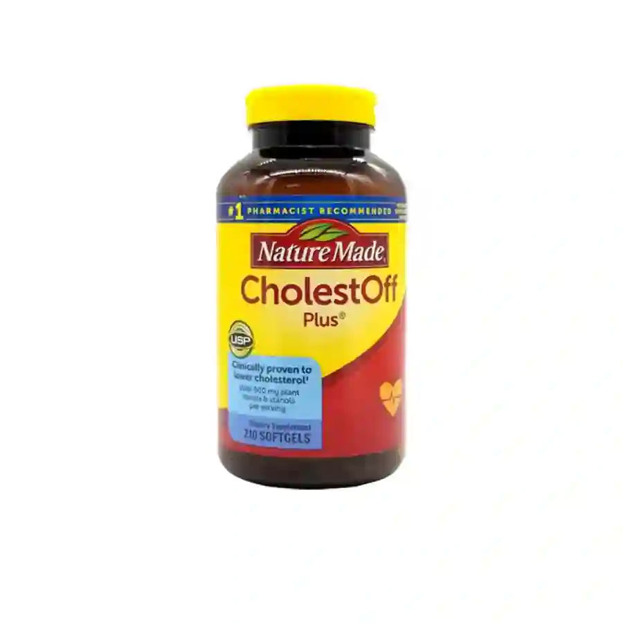 Viên Giảm Cholesterol Trong Máu Nature Made Cholestoff Plus Hộp 210 Viên - 900mg