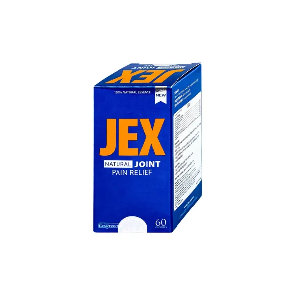 Viên uống Jex Ecogreen hỗ trợ giảm đau trong thoái hoá khớp, viêm khớp
