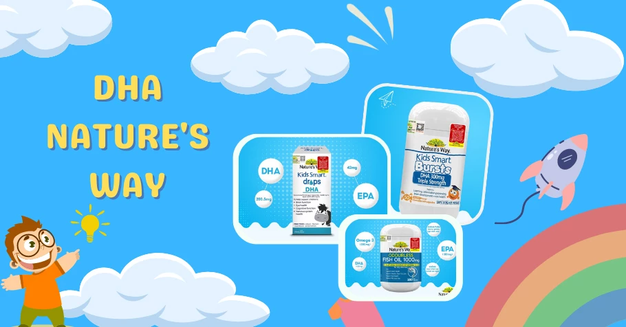 DHA Nature's Way chính hãng và những điều cần biết
